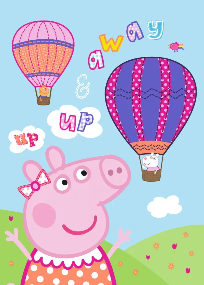 Peppa Pig Fleecedecke 100*140 cm Produktfoto