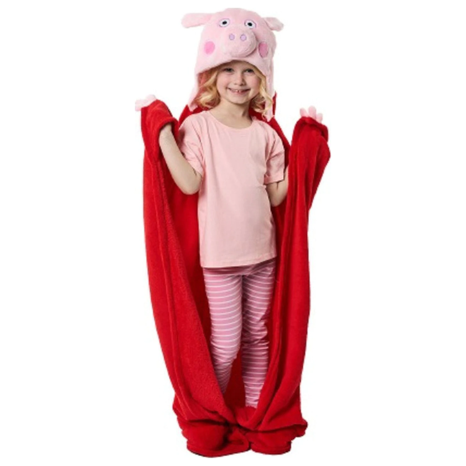 Peppa Pig rote Fleece-Decke Produktfoto