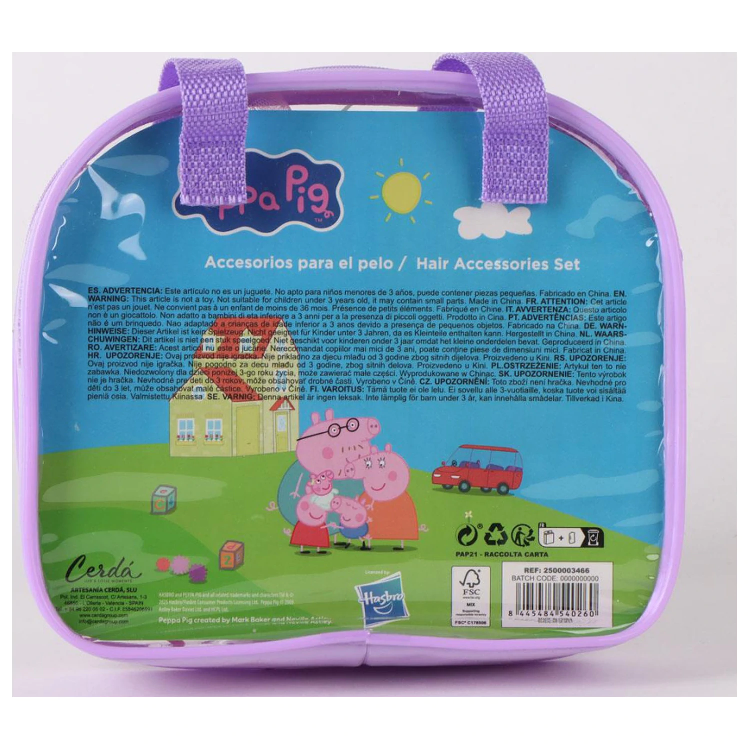 Peppa Pig Sisters Haar Accessoire Set Produktfoto