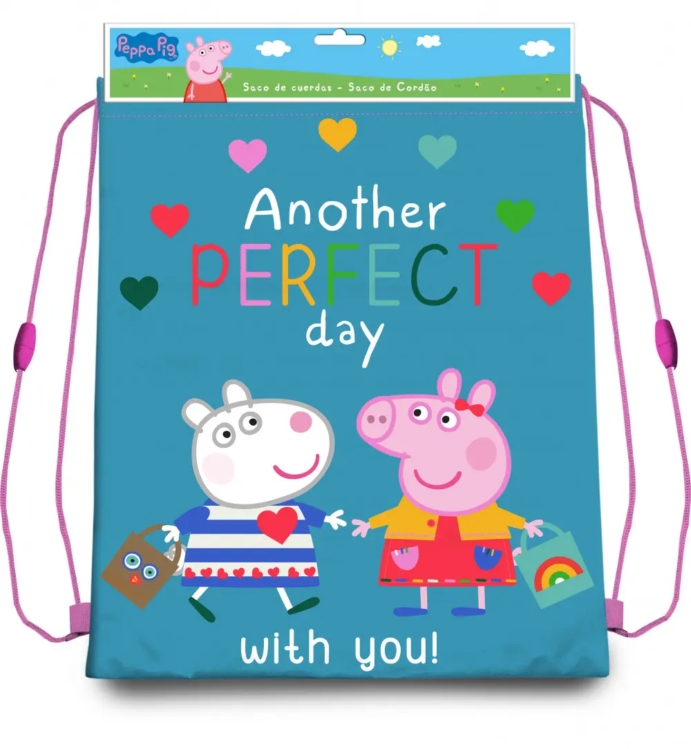 Peppa Pig Sporttasche Turnbeutel 40 cm Produktfoto