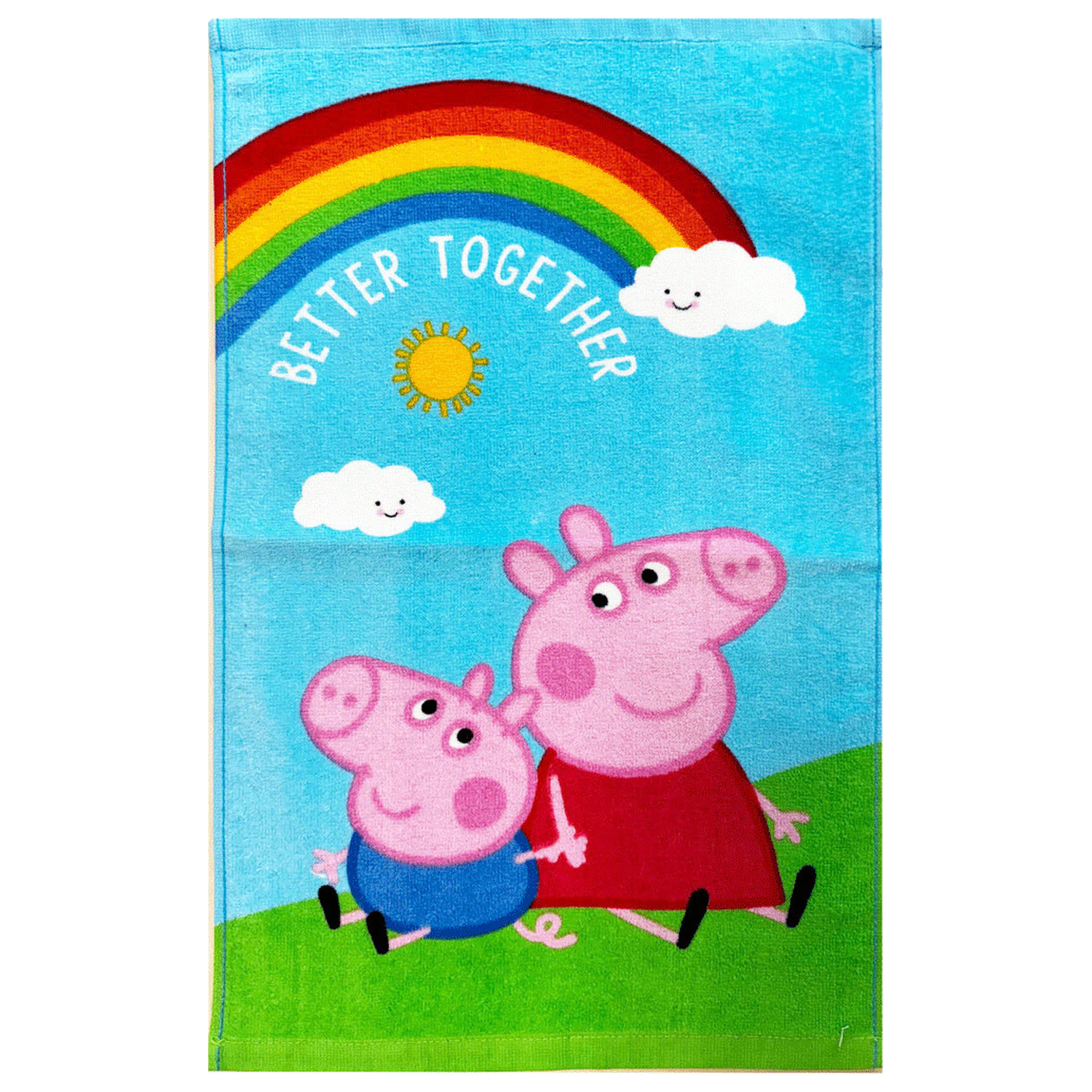Peppa Pig Together Handtuch, Gesichtshandtuch, Handtuch Produktfoto