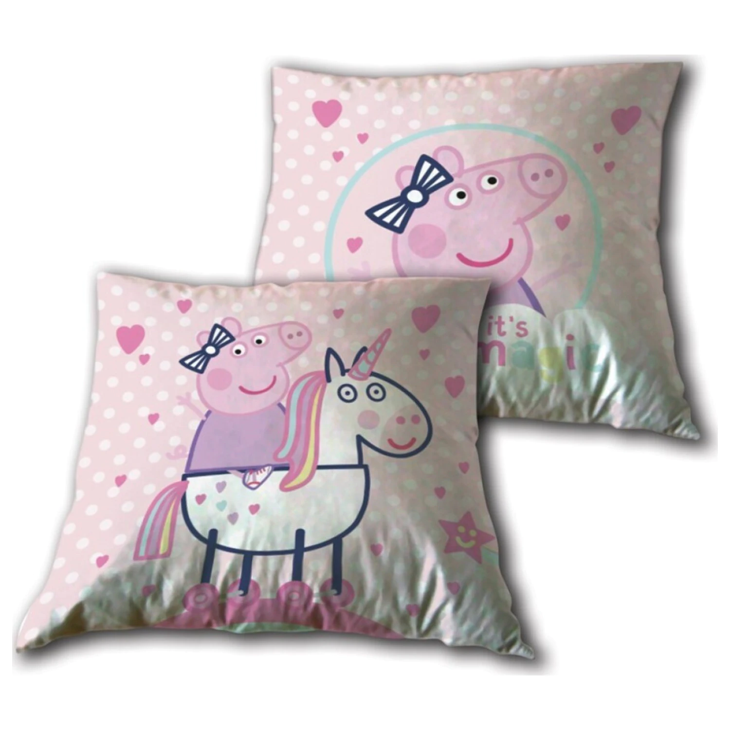 Peppa Pig Unicorn Kissen Produktfoto