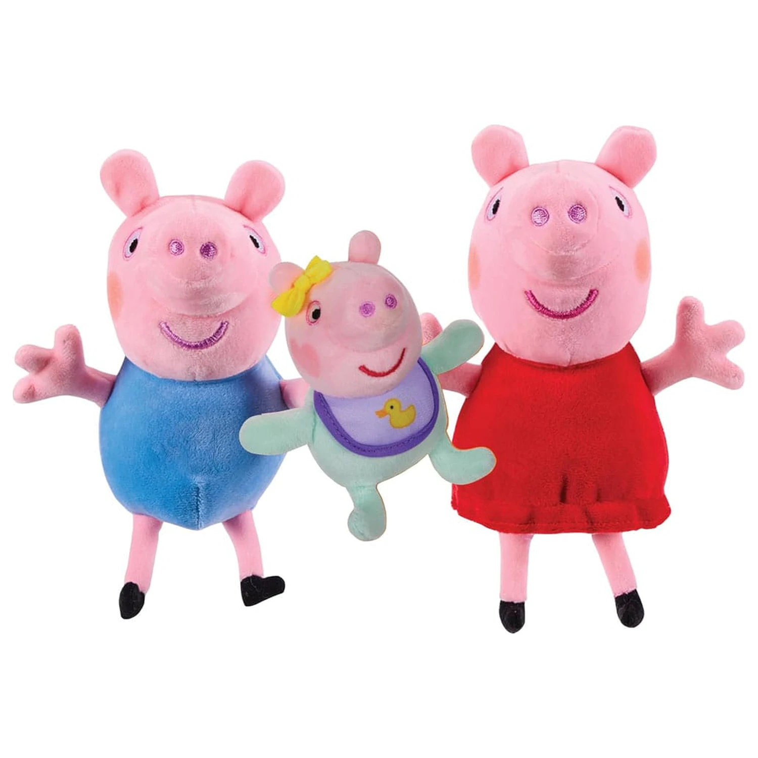 Peppa Pig Plüschfiguren 3er Pack Produktfoto