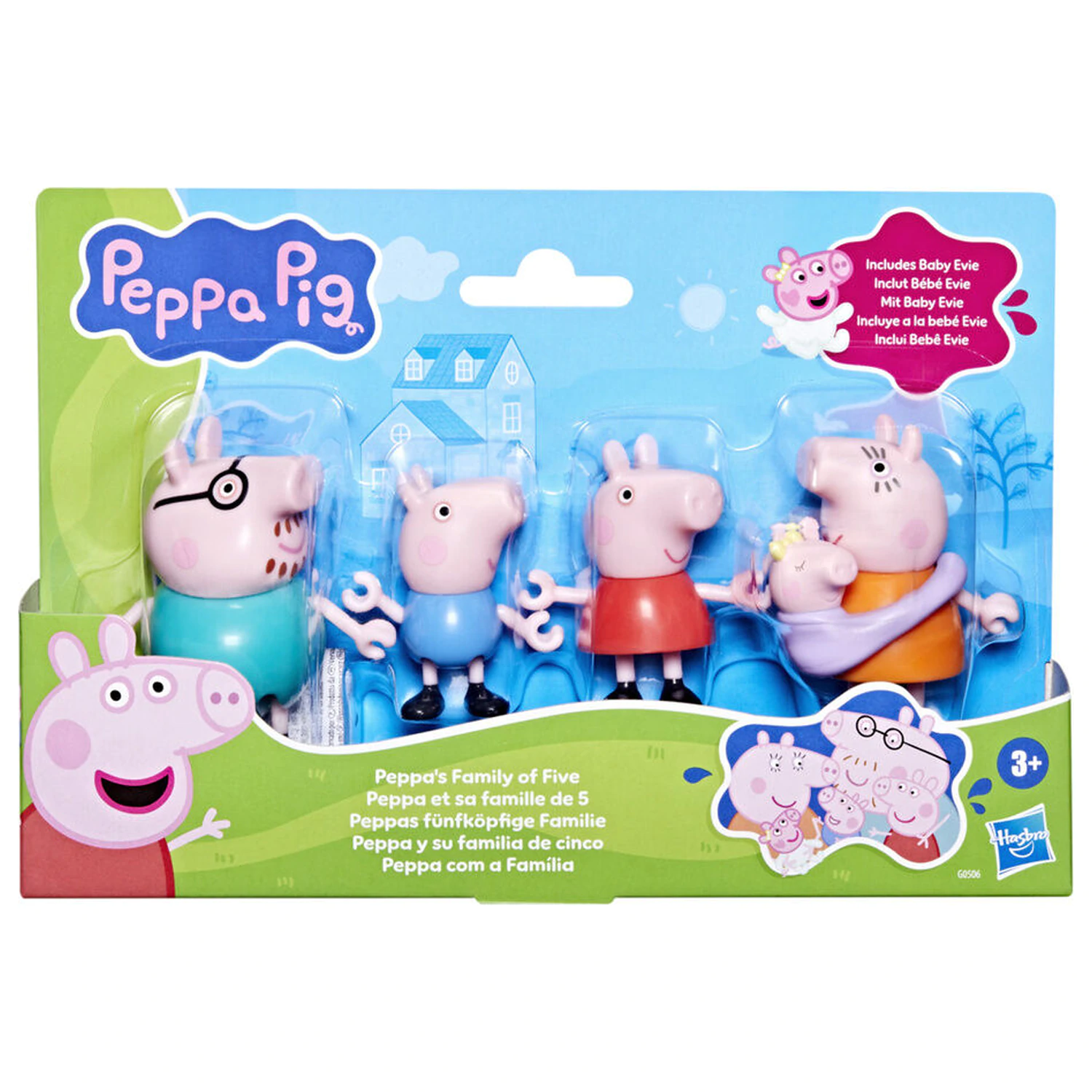 Peppa Pig Packung 5 Figuren Produktfoto