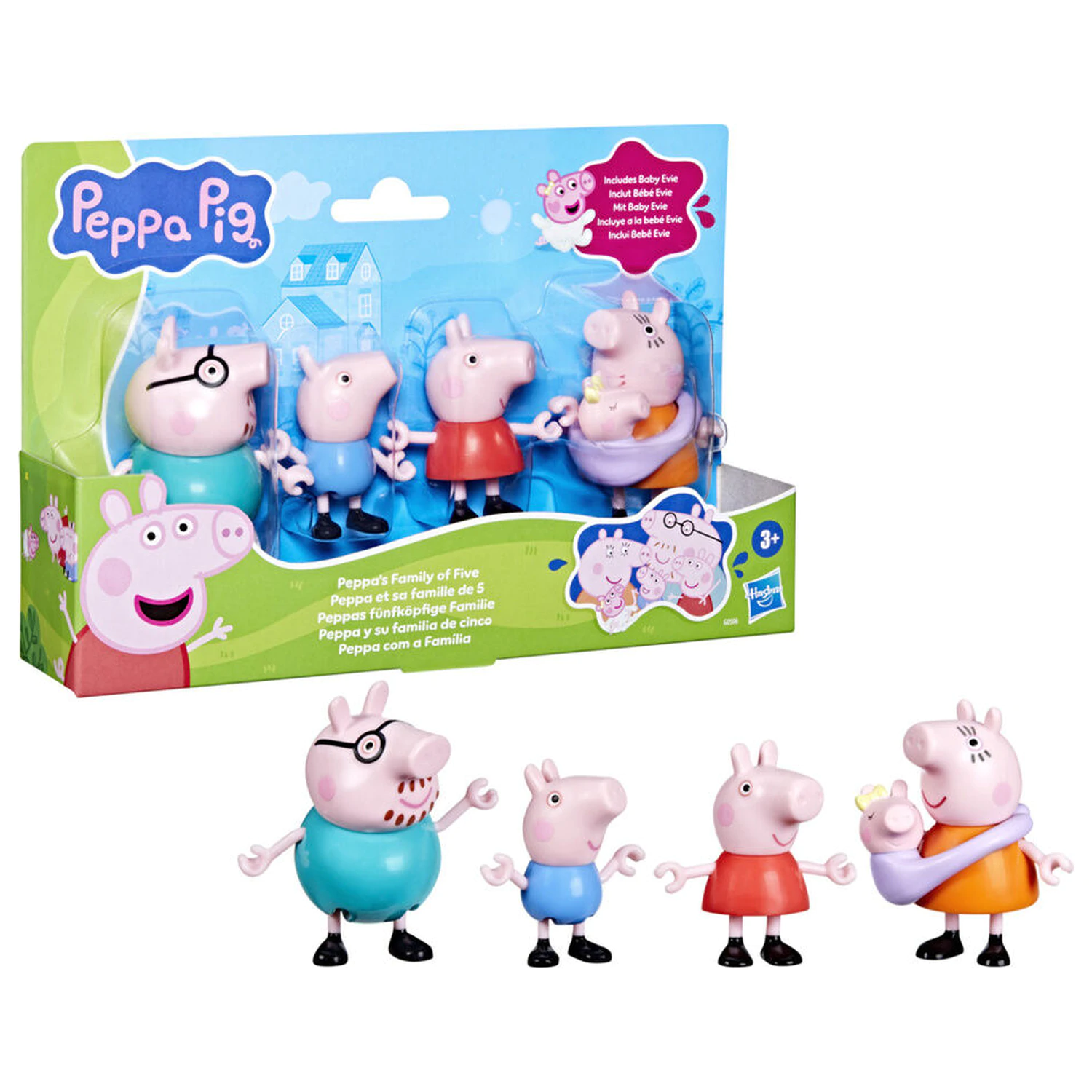 Peppa Pig Packung 5 Figuren Produktfoto