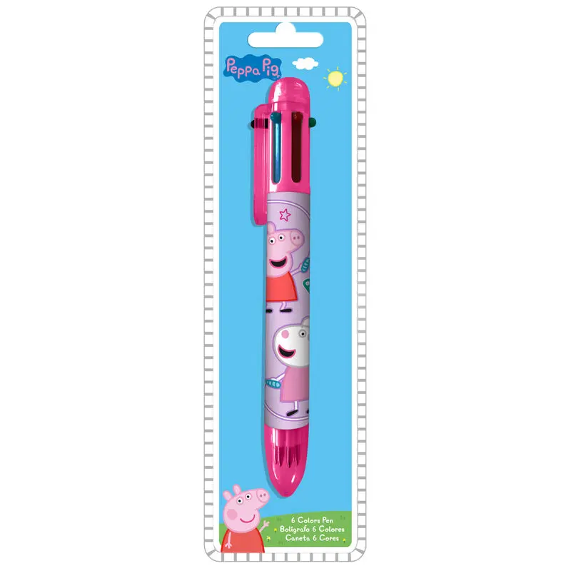 Peppa Pig mehrfarbiger Stift Produktfoto