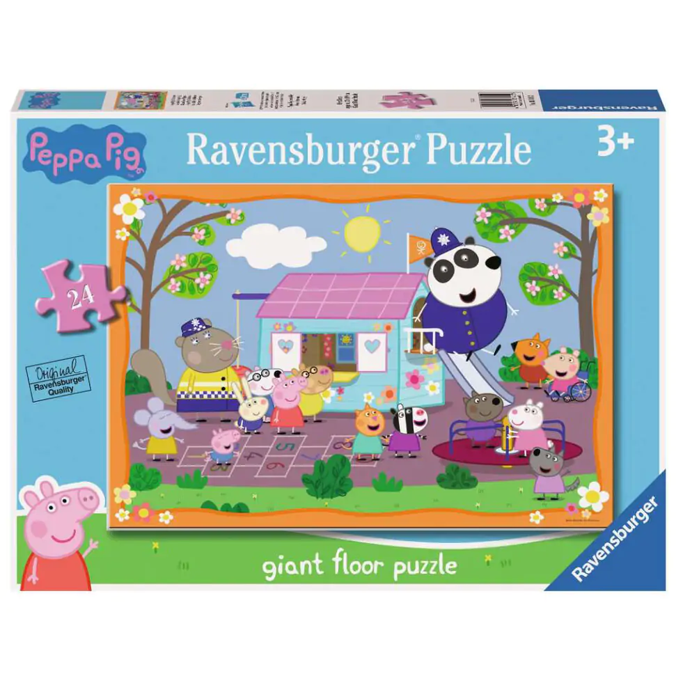 Peppa Pig Club House giant Puzzle 24St Produktfoto