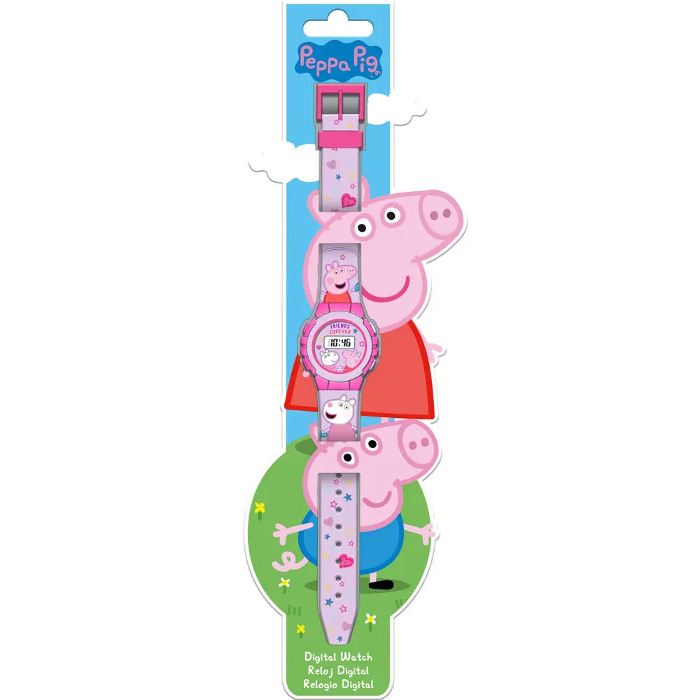 Peppa Pig Digitaluhr Produktfoto