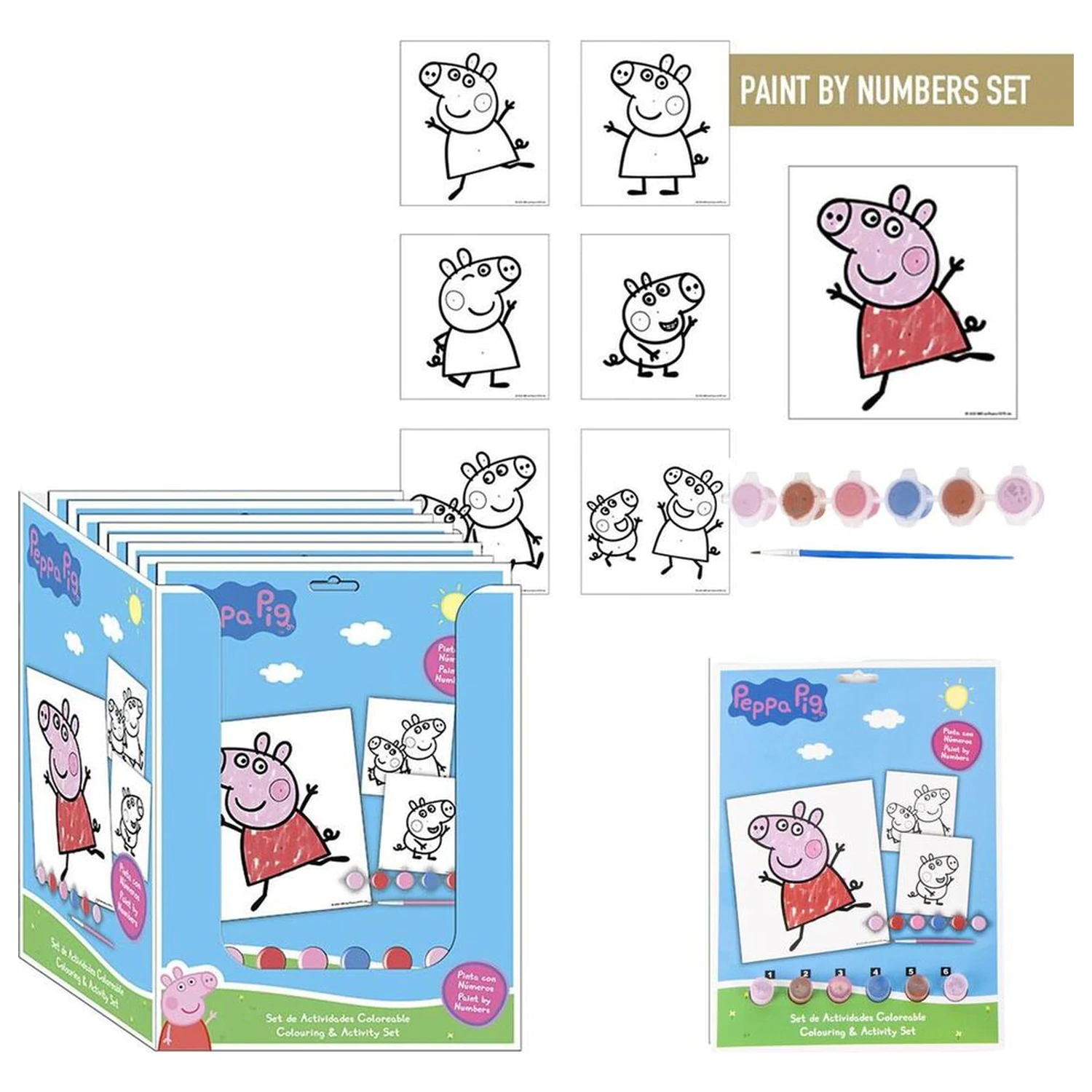 Peppa Pig Malset Produktfoto