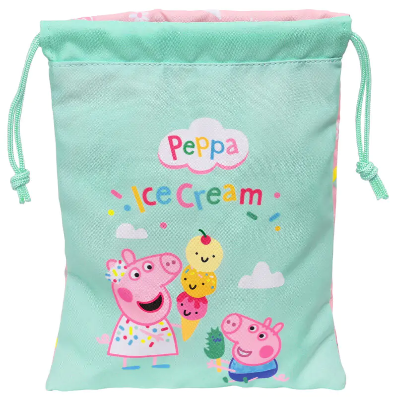 Peppa Pig Ice Cream Turnbeutel 25cm Produktfoto