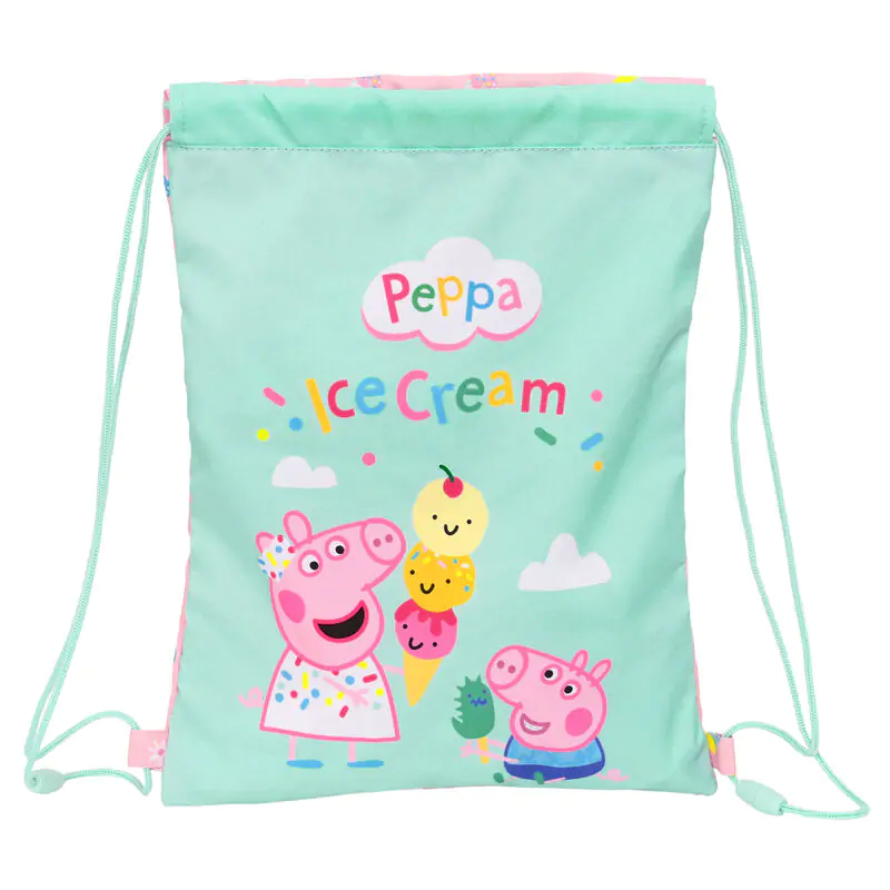 Peppa Pig Ice Cream Turnbeutel 34cm Produktfoto