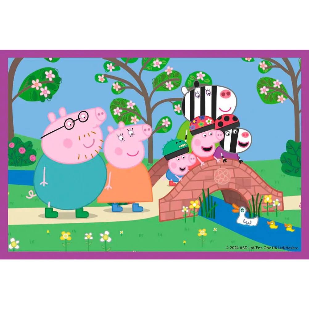 Peppa Pig Würfelpuzzle 6St Produktfoto