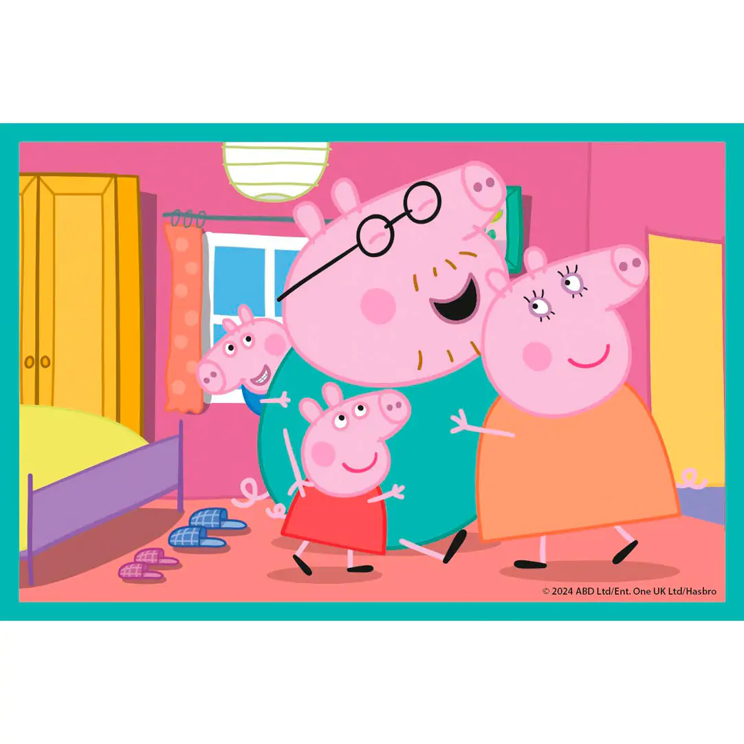 Peppa Pig Würfelpuzzle 6St Produktfoto