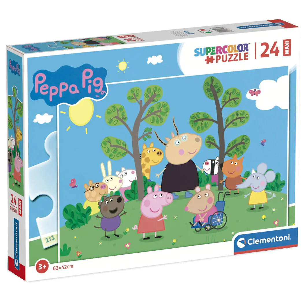 Peppa Pig maxi Puzzle 24St Produktfoto