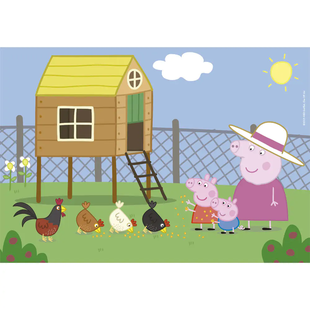 Peppa Pig maxi Puzzle 60St Produktfoto
