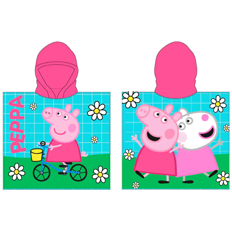 Peppa Pig Microfaser Poncho Handtuch termékfotó