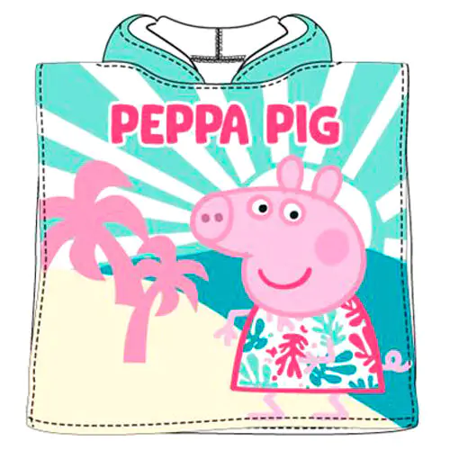 Peppa Pig Microfaser Poncho Handtuch Produktfoto