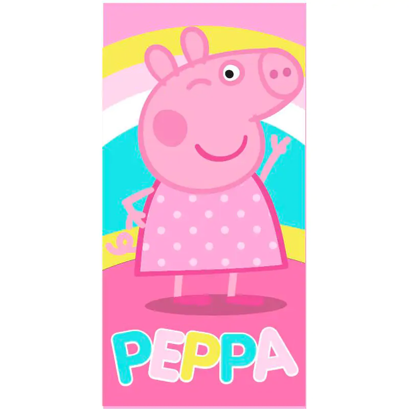 Peppa Pig Microfaser Strandtuch Produktfoto