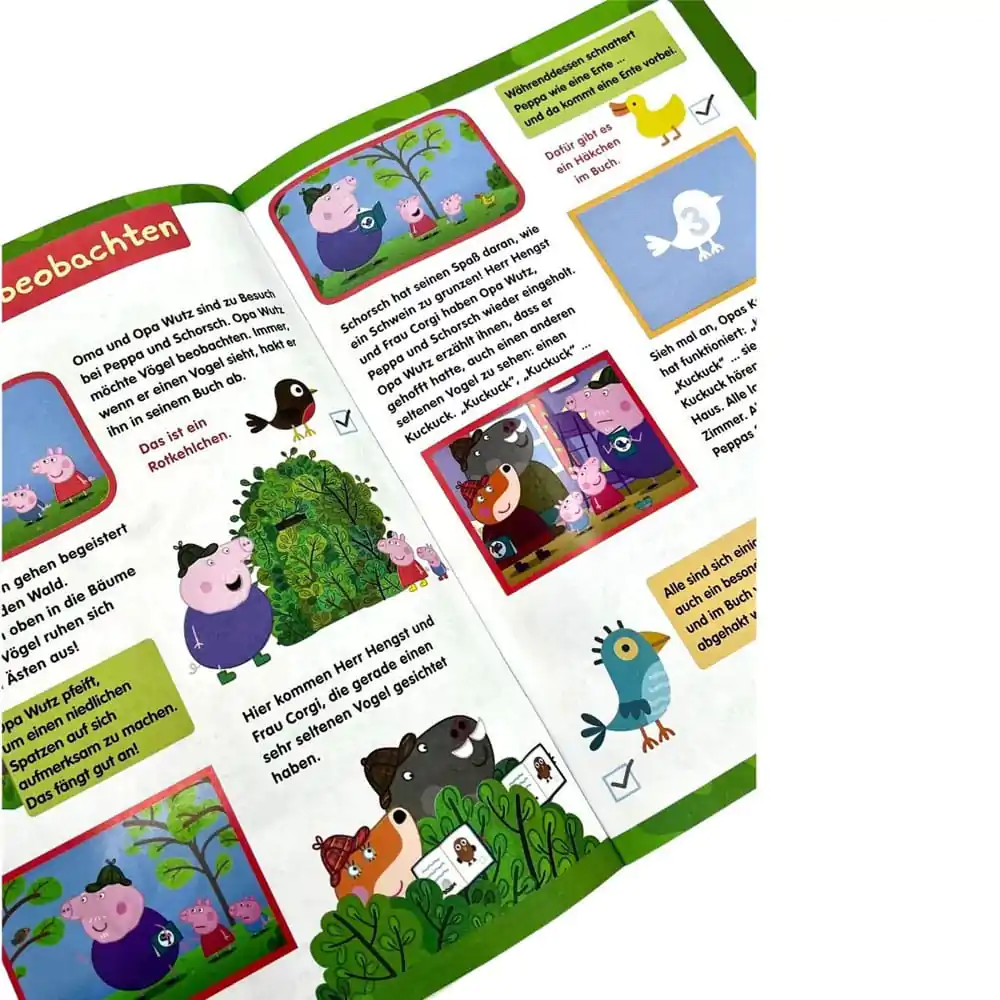 Peppa Pig My First Panini Sticker Album Komplett-Set *Deutsche Version* Produktfoto