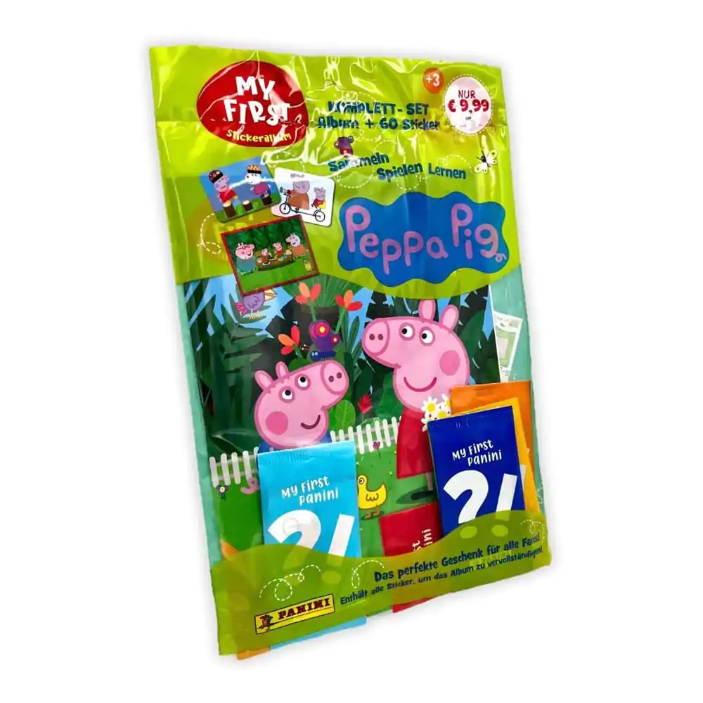 Peppa Pig My First Panini Sticker Album Komplett-Set *Deutsche Version* Produktfoto