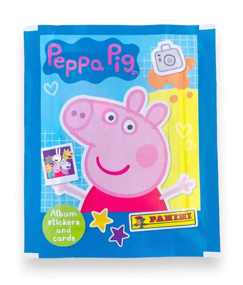 Peppa Pig - Mein lustiges Fotoalbum Sticker &amp; Trading Cards Eco-Blister *Deutsche Version* Produktfoto
