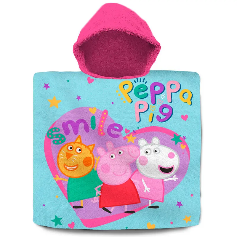 Peppa Pig Baumwolle Poncho Handtuch Produktfoto