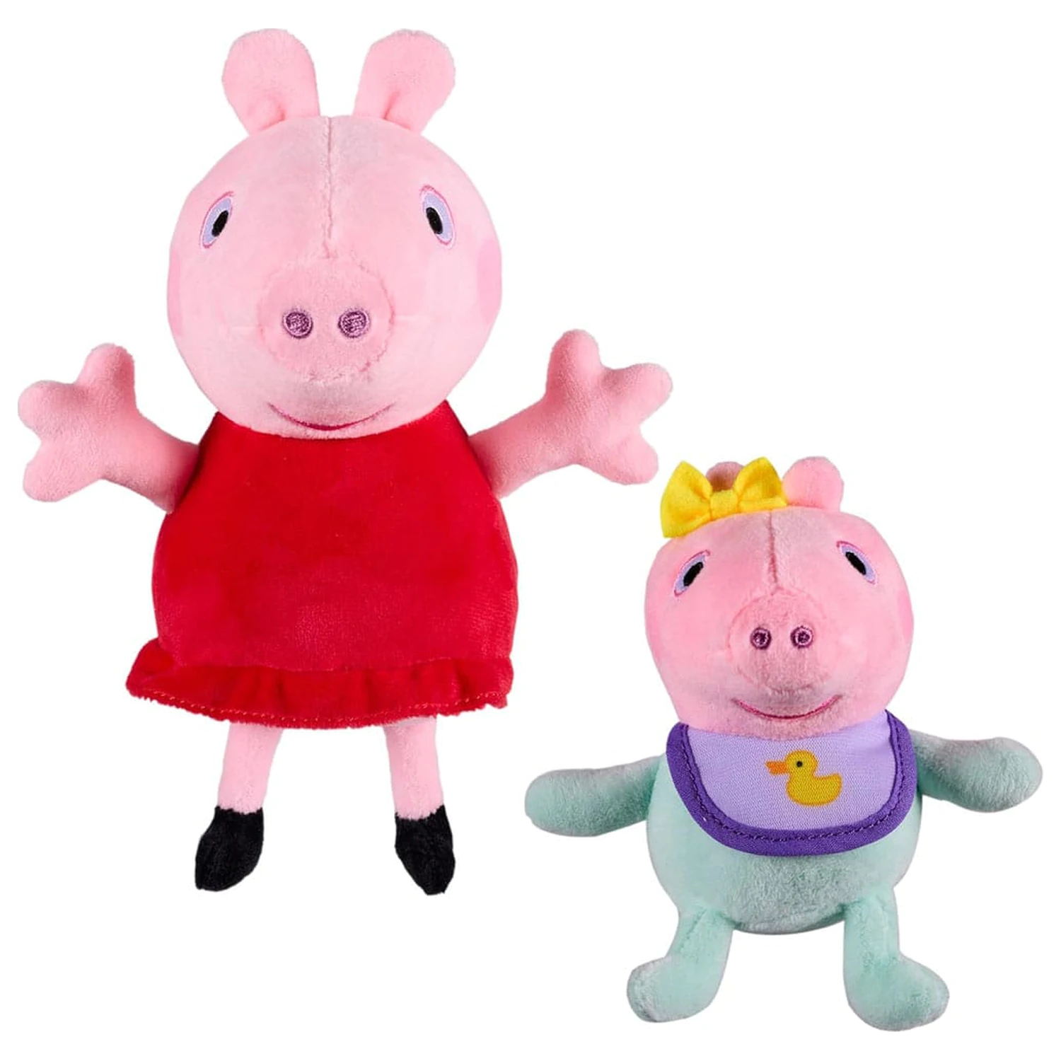 Peppa Pig Plüschfiguren 2er Pack Produktfoto