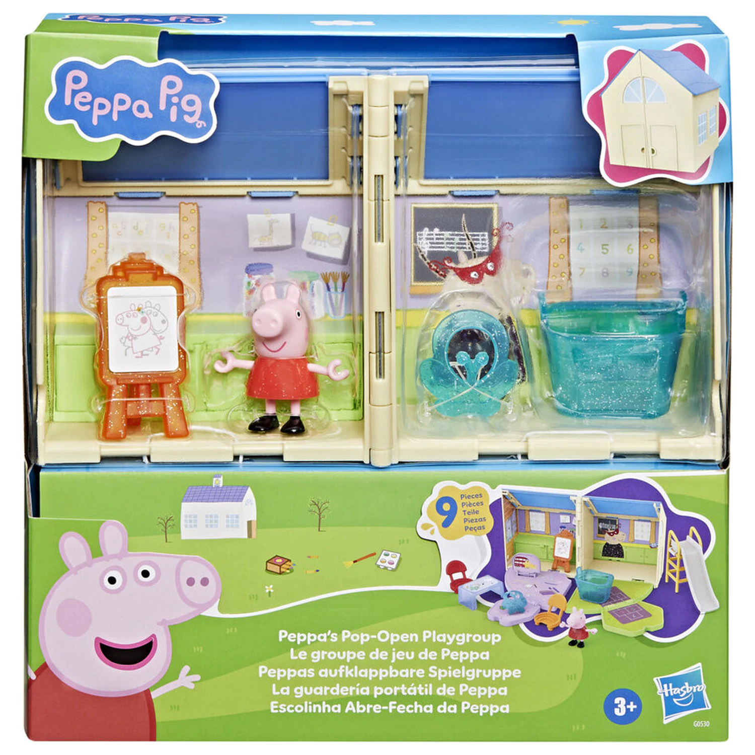 Peppa Pig tragbares Kinderzimmer-Spielset Produktfoto
