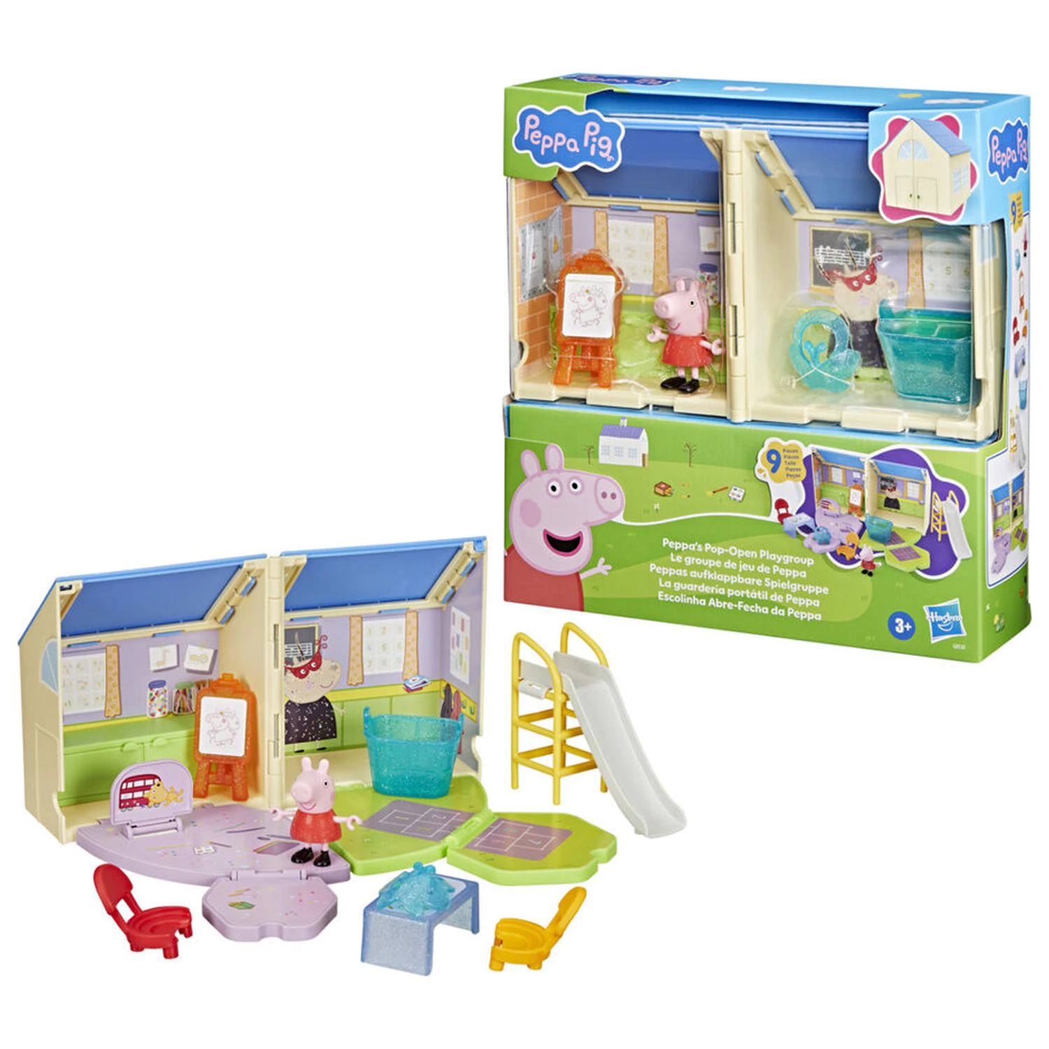 Peppa Pig tragbares Kinderzimmer-Spielset Produktfoto