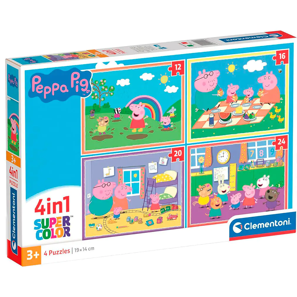 Peppa Pig Puzzle 12-16-20-24St termékfotó
