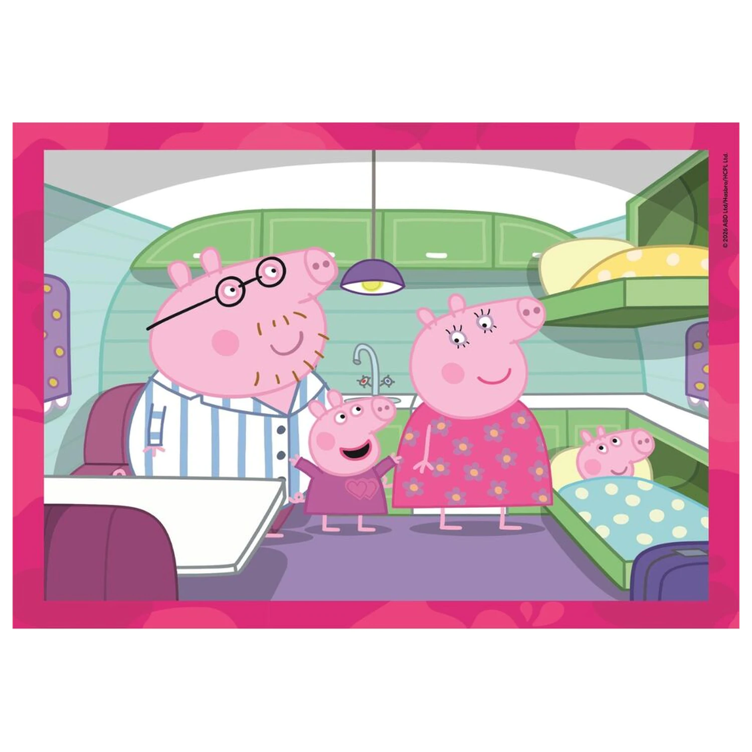Peppa Pig Puzzle 12-16-20-24 Teile Produktfoto