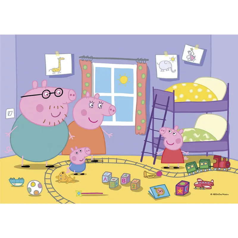 Peppa Pig Puzzle 2x20-teilig Produktfoto