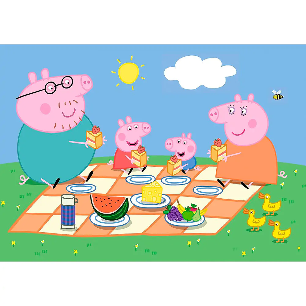 Peppa Pig Puzzle 2x60 Teile Produktfoto