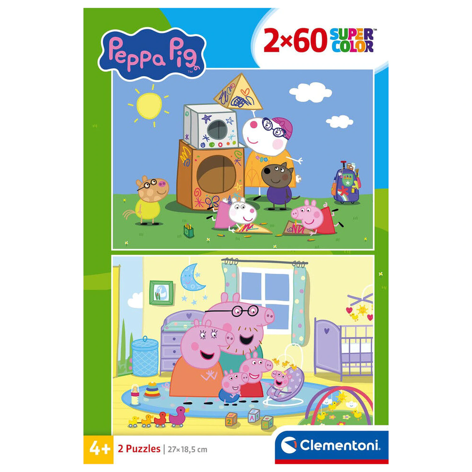 Peppa Pig Puzzle 2X60 Teile Produktfoto