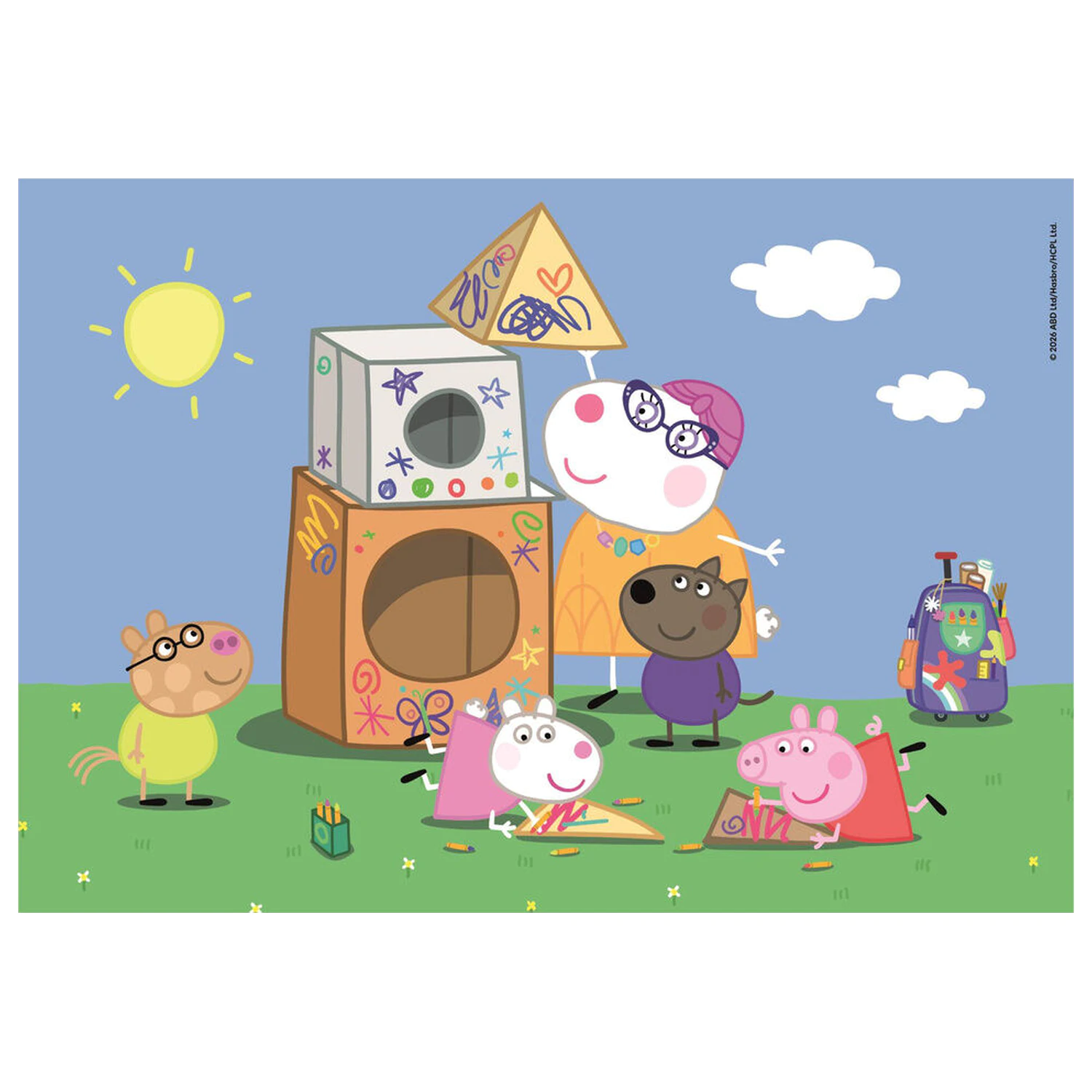 Peppa Pig Puzzle 2X60 Teile Produktfoto