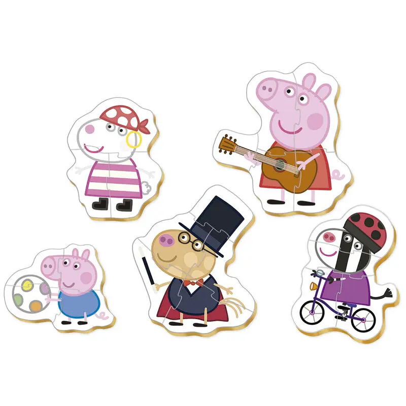 Peppa Pig Puzzle 3-5St Produktfoto