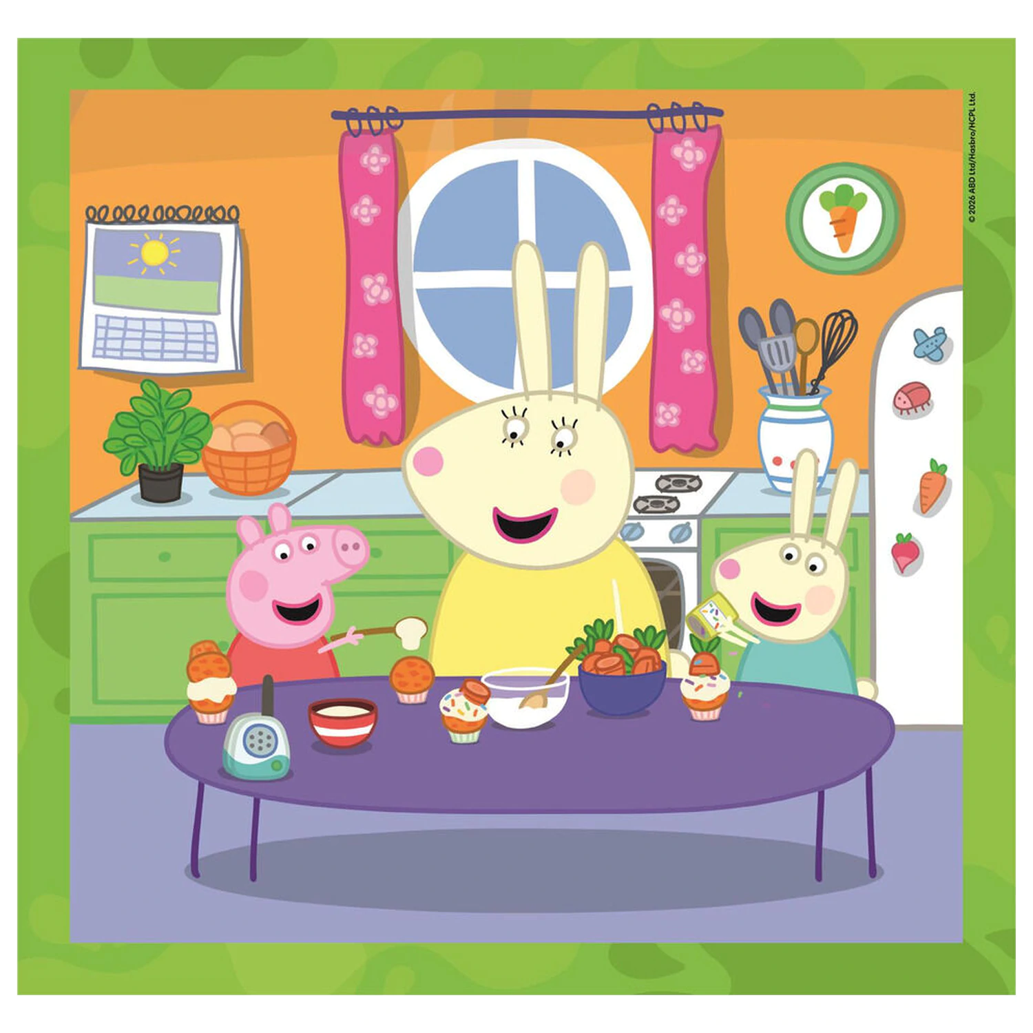 Peppa Pig puzzle 3x48 Stück Produktfoto