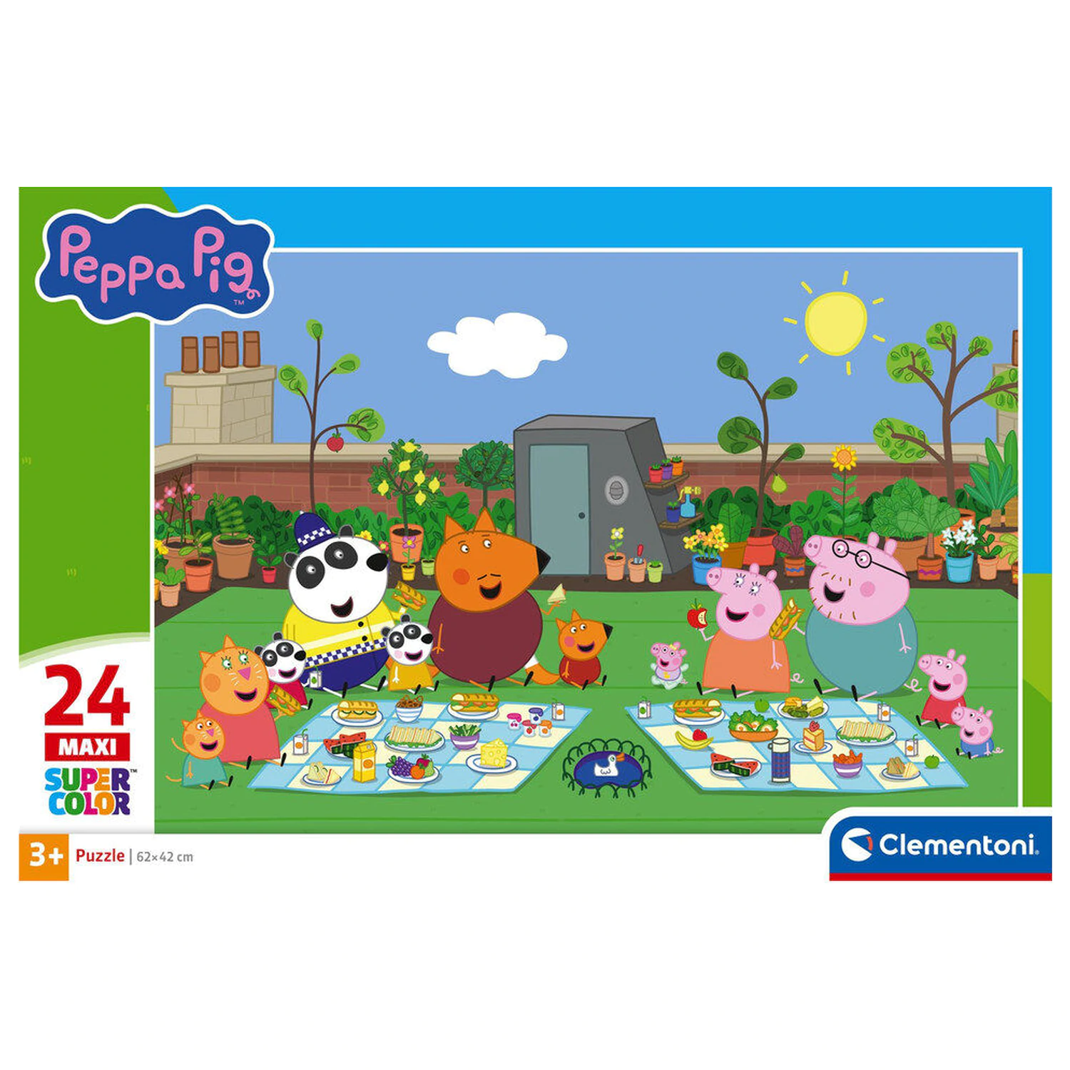Peppa Pig puzzle Maxi 24 Teile Produktfoto