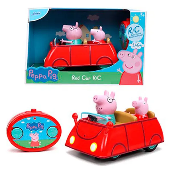 Peppa Pig ferngesteuertes Auto 17cm Produktfoto
