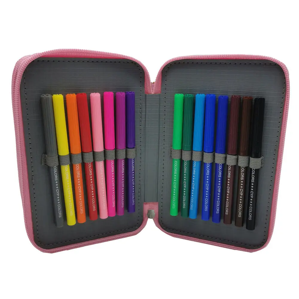 Peppa Pig Dreifaches gefüllt Mäppchen Produktfoto