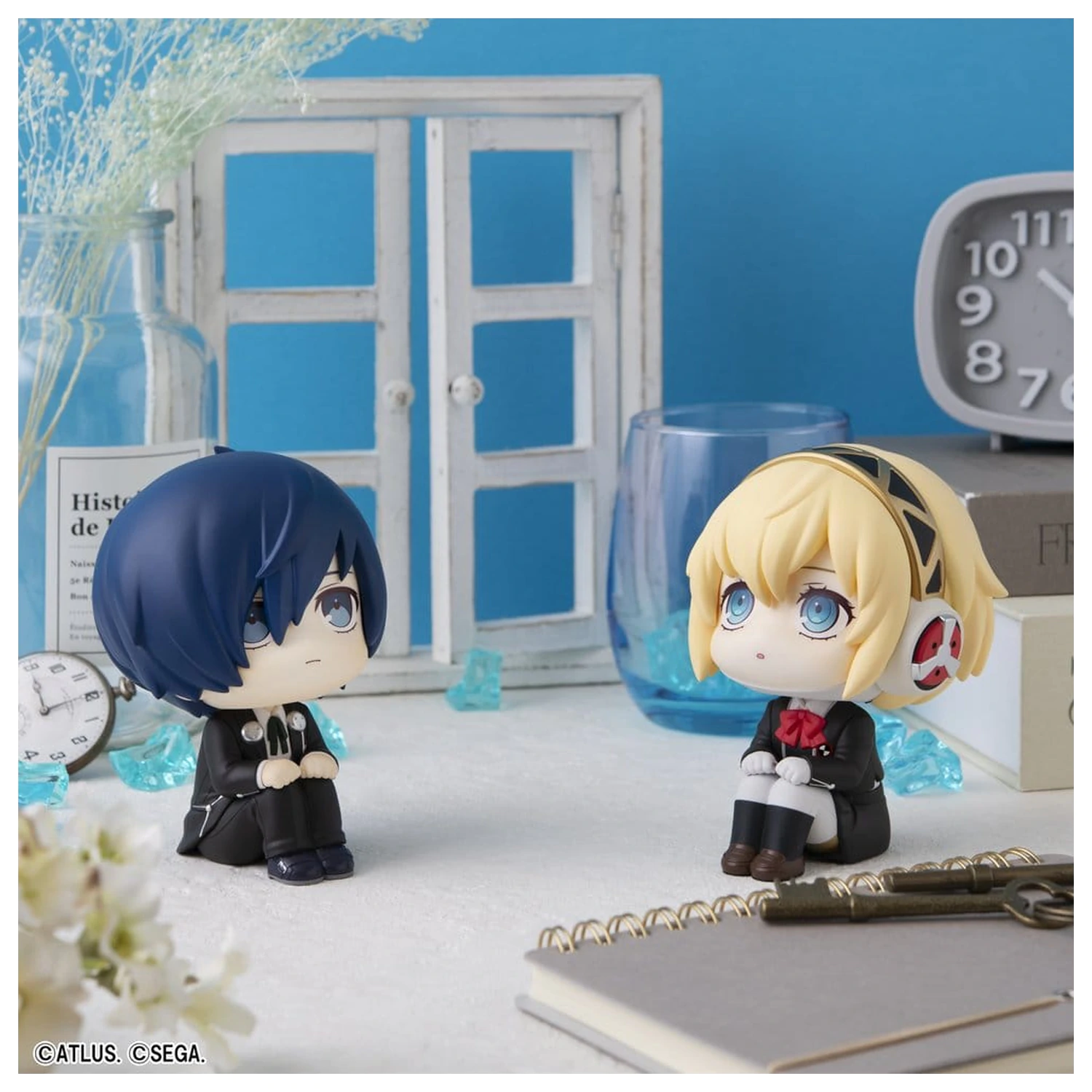 Persona 3 Look Up PVC Figuren 2er-Pack Reload Hero & Aegis 11 cm (mit Geschenk) Produktfoto