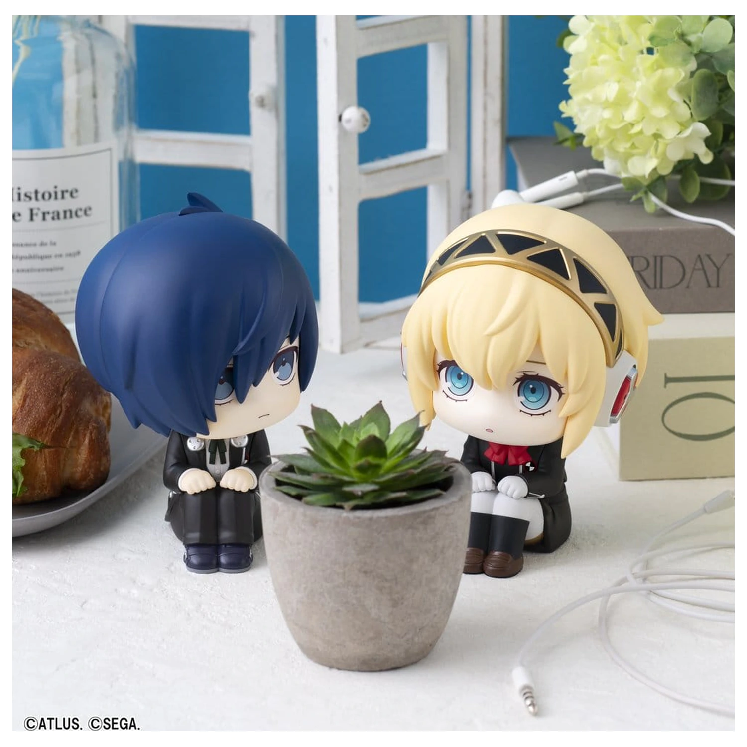 Persona 3 Look Up PVC Figuren 2er-Pack Reload Hero & Aegis 11 cm (mit Geschenk) Produktfoto