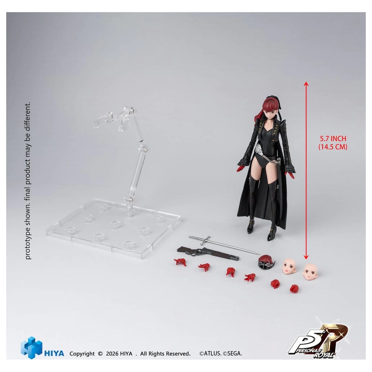 Persona 5 Royal Exquisite Basic Series Actionfigur 1/12 Violet 15 cm Produktfoto