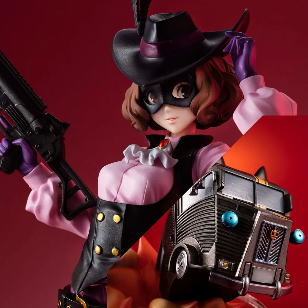 Persona 5 Royal Lucrea PVC Statue Noir (Haru Okumura) & Morgana Car 24 cm Produktfoto