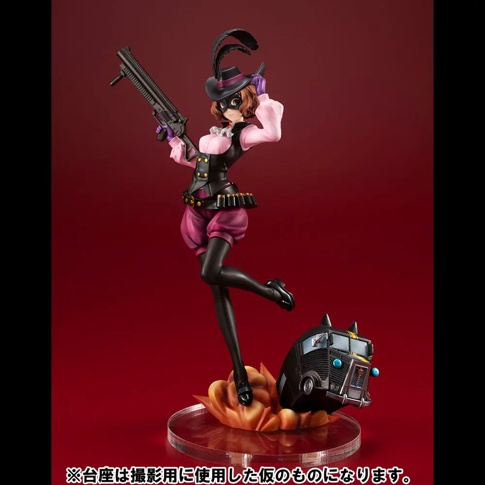 Persona 5 Royal Lucrea PVC Statue Noir (Haru Okumura) & Morgana Car 24 cm Produktfoto