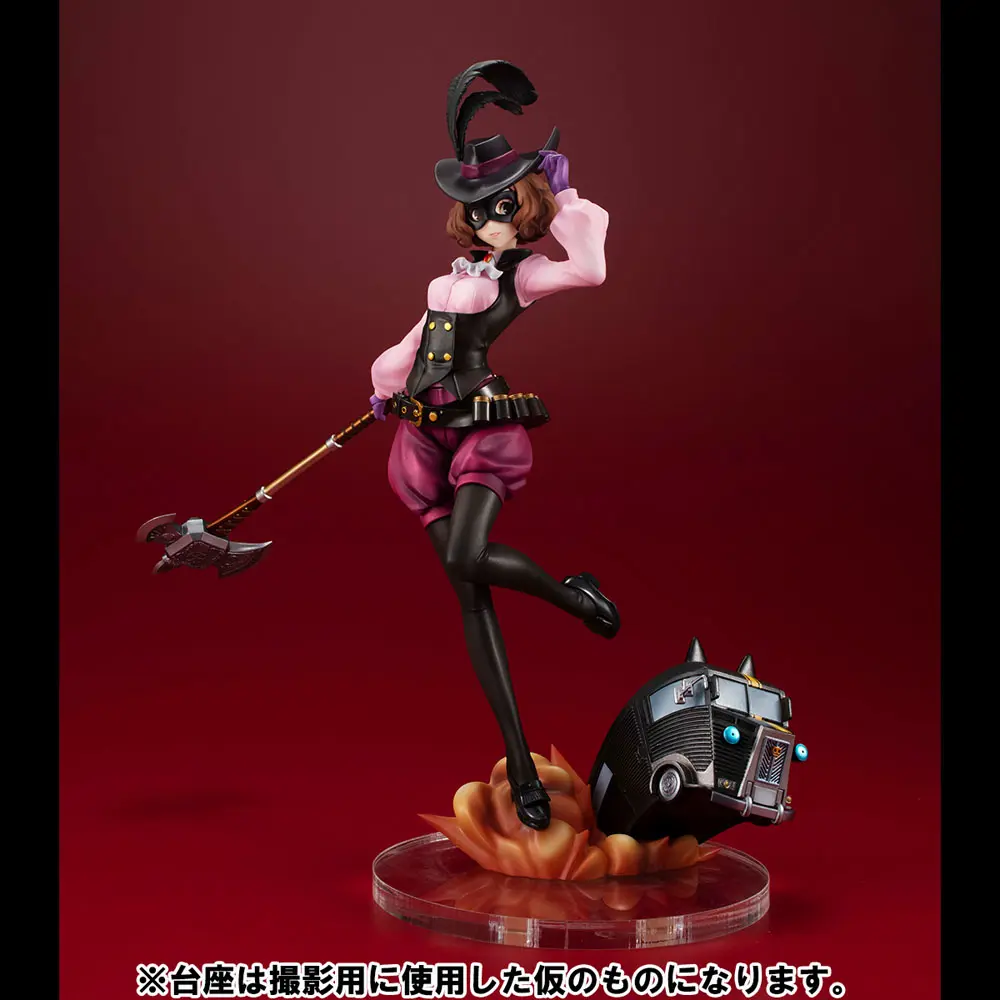 Persona 5 Royal Lucrea PVC Statue Noir (Haru Okumura) & Morgana Car 24 cm Produktfoto