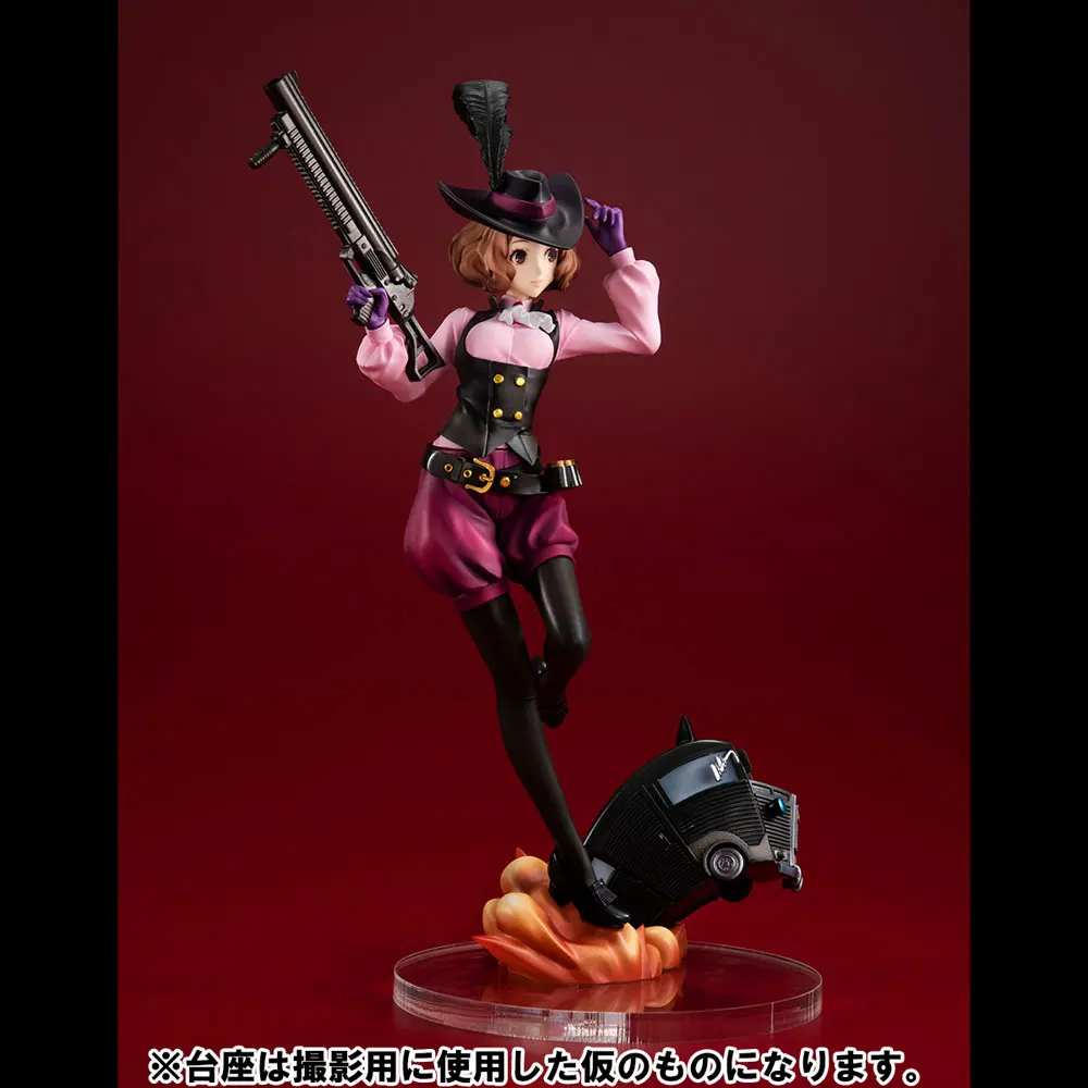 Persona 5 Royal Lucrea PVC Statue Noir (Haru Okumura) & Morgana Car 24 cm Produktfoto
