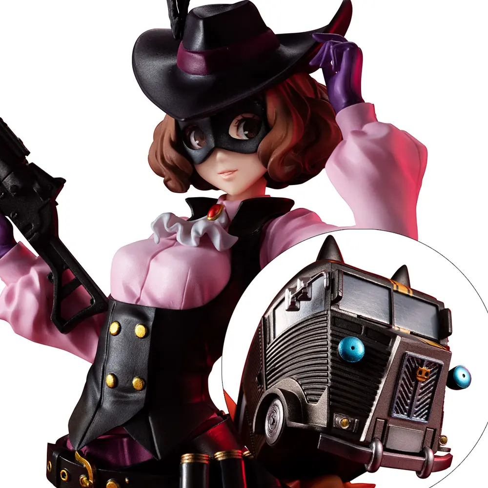 Persona 5 Royal Lucrea PVC Statue Noir (Haru Okumura) & Morgana Car 24 cm Produktfoto