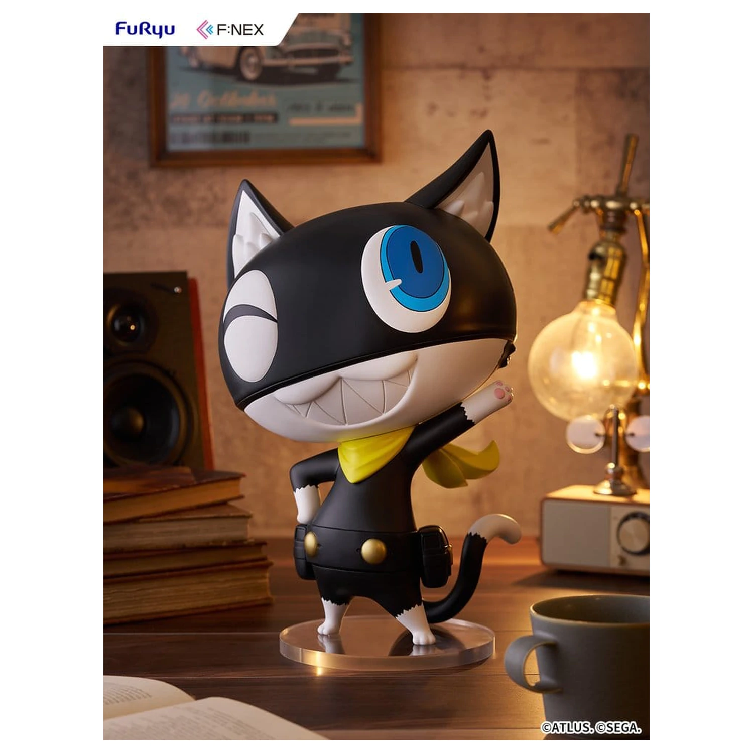 Persona 5 Royal Vinyl Figur 1/1 Morgana 35 cm Produktfoto