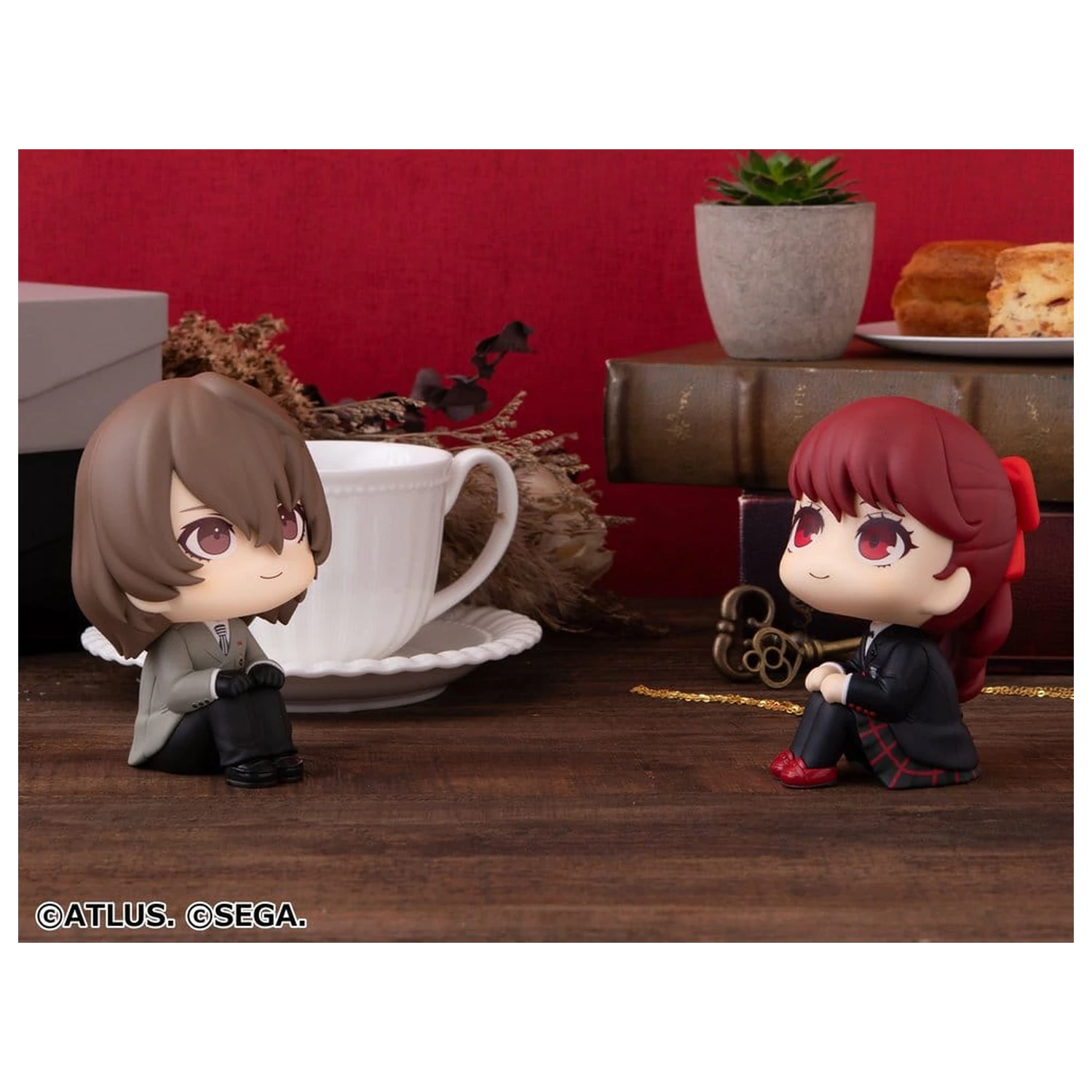 Persona 5 The Royal Look Up PVC Figuren 2er-Pack Goro Akechi & Kasumi Yoshizawa 11 cm (mit Geschenk) Produktfoto